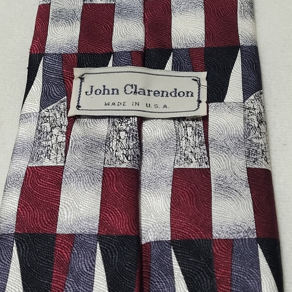 John Clarendon silk tie - Picture 3 of 6